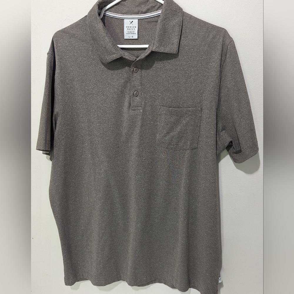 Denver Hayes Modern Fit Casual Wear Mens Short Sleeved